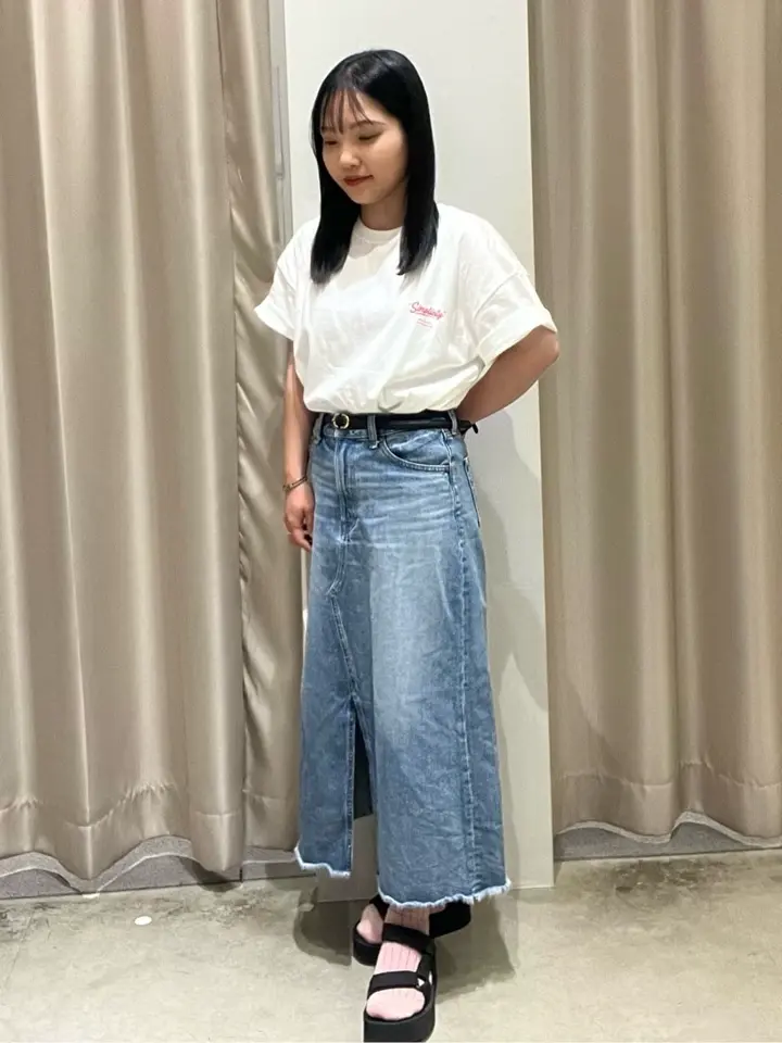 サガラ刺繍Tシャツ/AMERICAN HOLIC（アメリカンホリック）のTシャツ