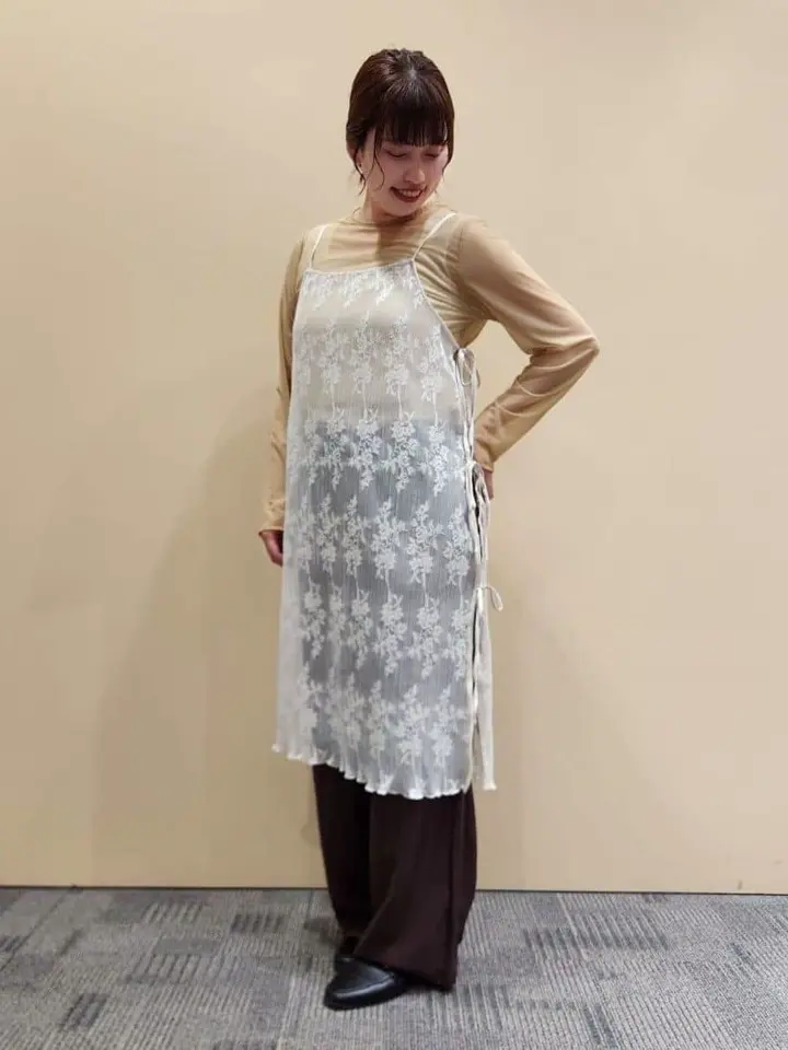 ≪USED≫【2点セット】チュールキャミレイヤードトップス/AMERICAN