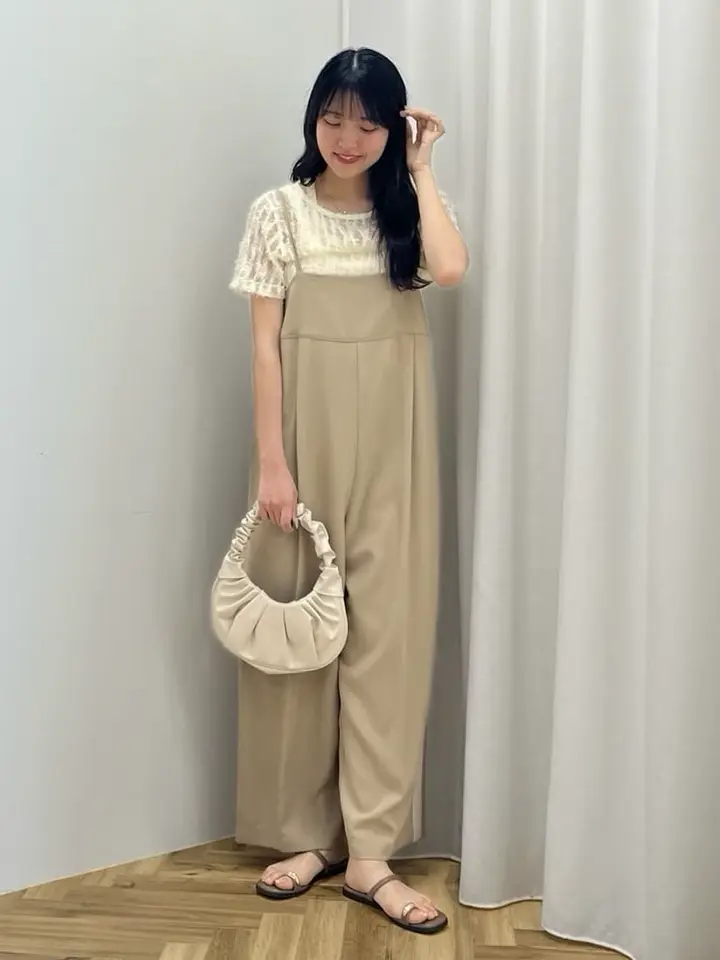 WEB限定】サイドラインバックリボンサロペット/AMERICAN HOLIC