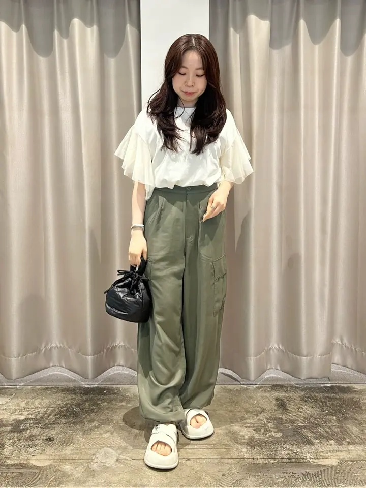 サテンカーゴパンツ/AMERICAN HOLIC（アメリカンホリック）のその他