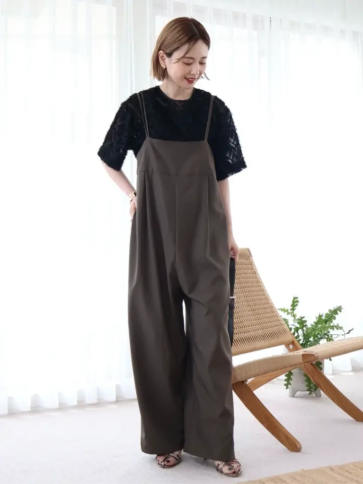 WEB限定】サイドラインバックリボンサロペット/AMERICAN HOLIC