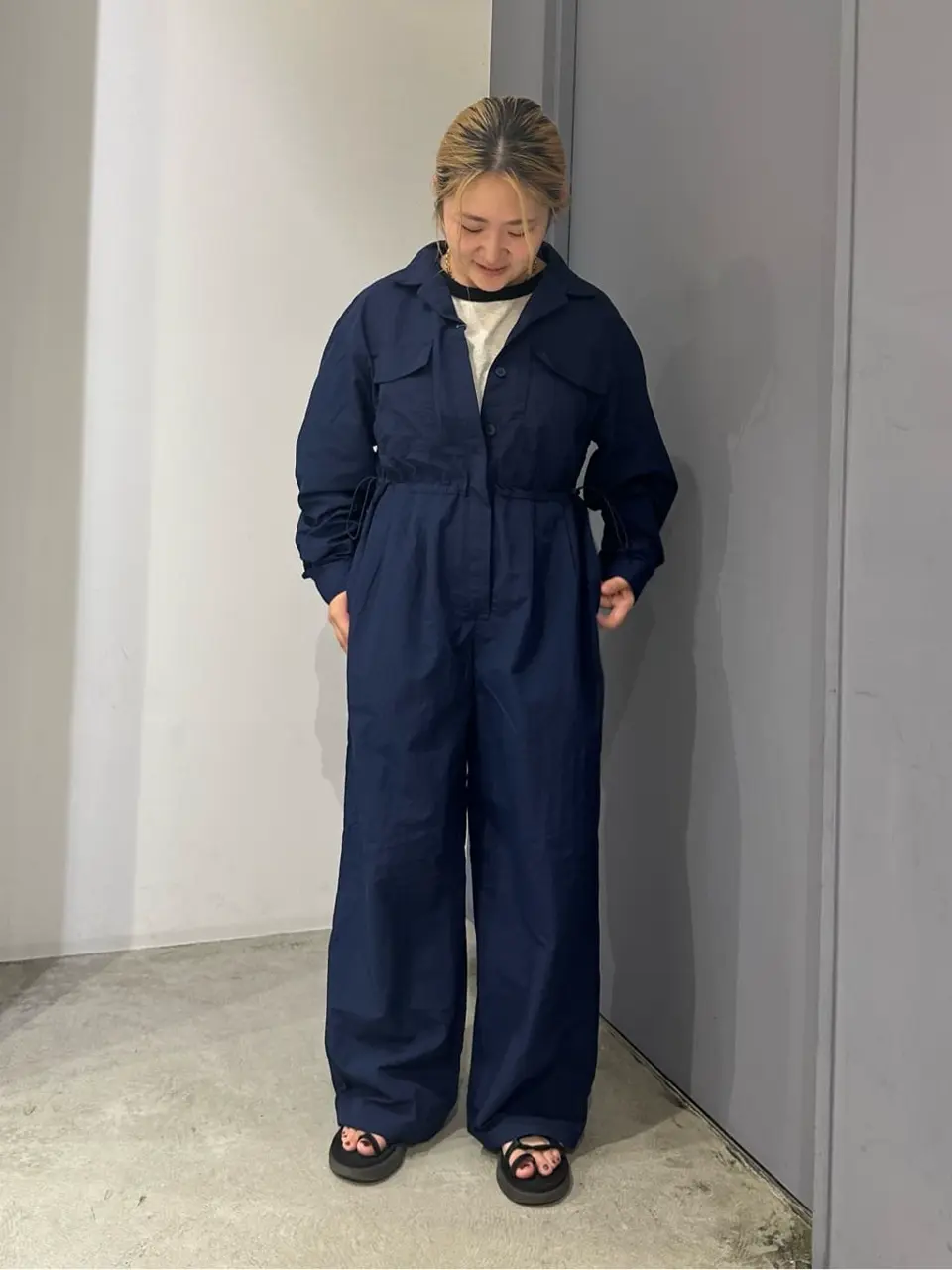 新品タグ付♡sodukサークルポケットジャンプスーツ サロペット オールインワン ジャンプスーツ/AMERICAN HOLIC（アメリカンホリック）のサロペット
