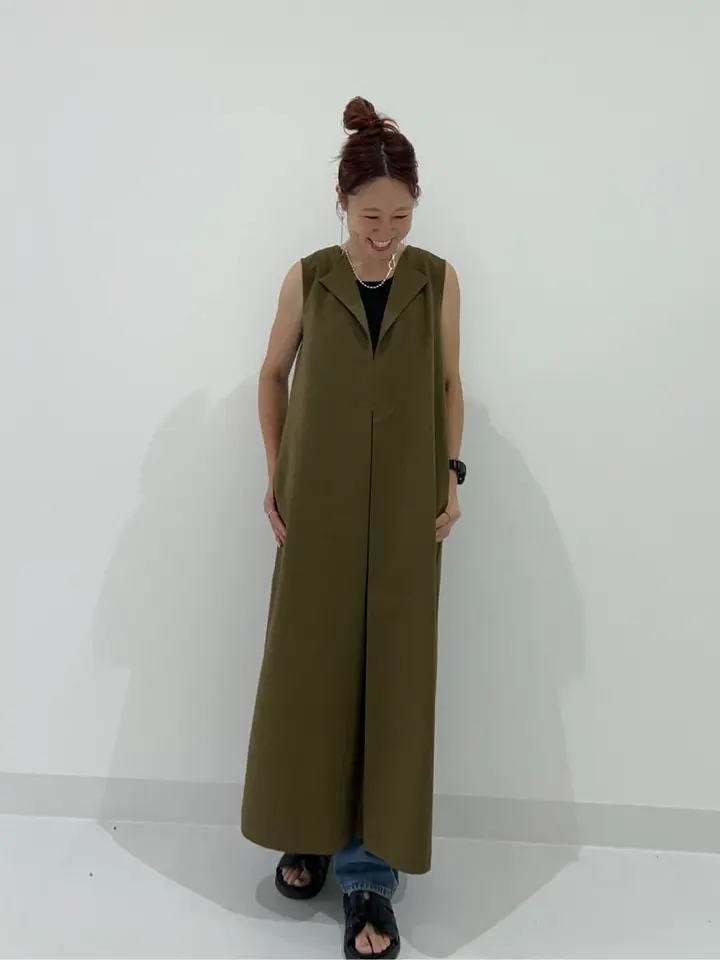 WEB限定】Aラインボックスプリーツワンピース/AMERICAN HOLIC