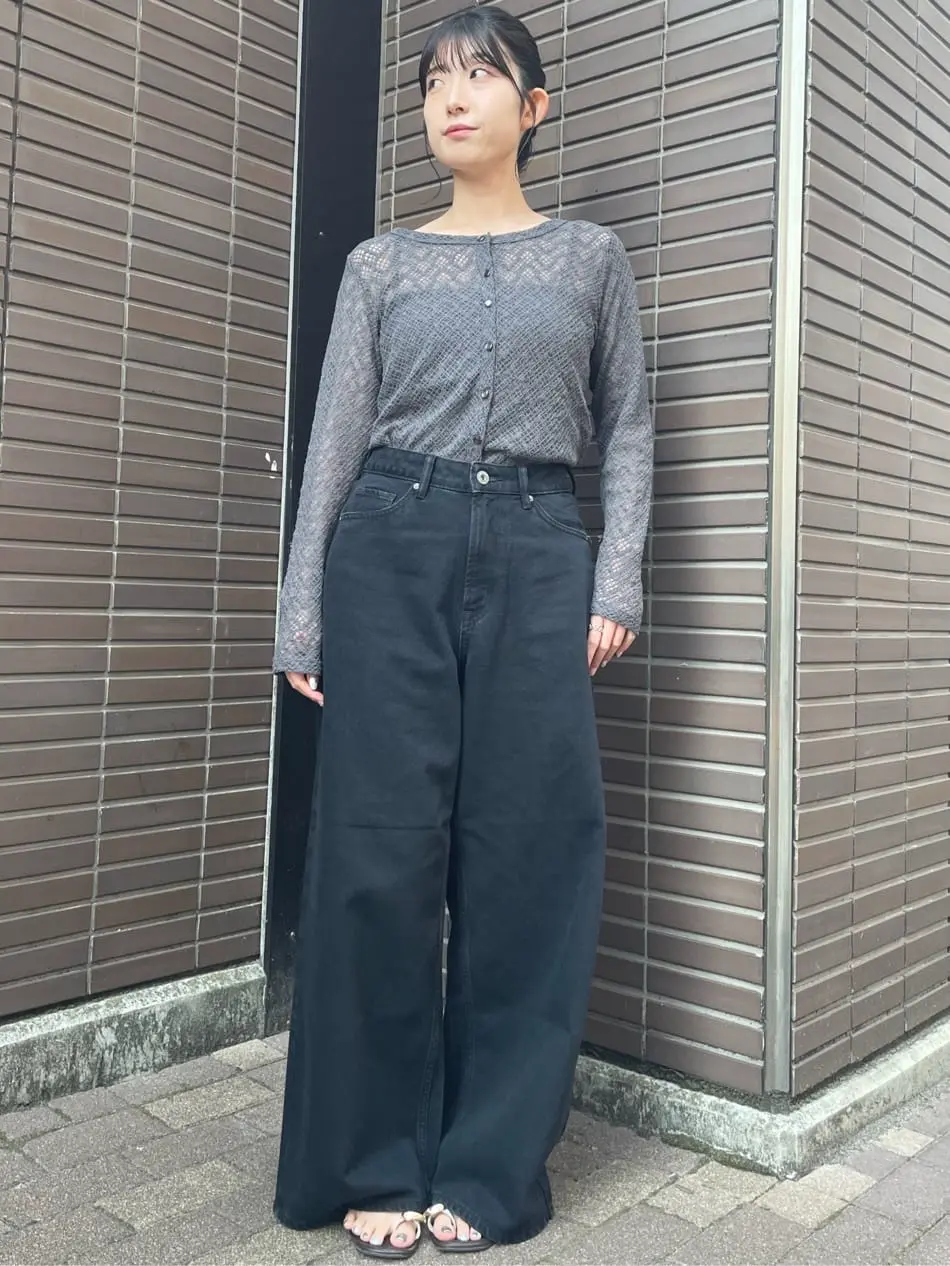 ワイドデニム【WEB限定サイズ有り】/AMERICAN HOLIC（アメリカン