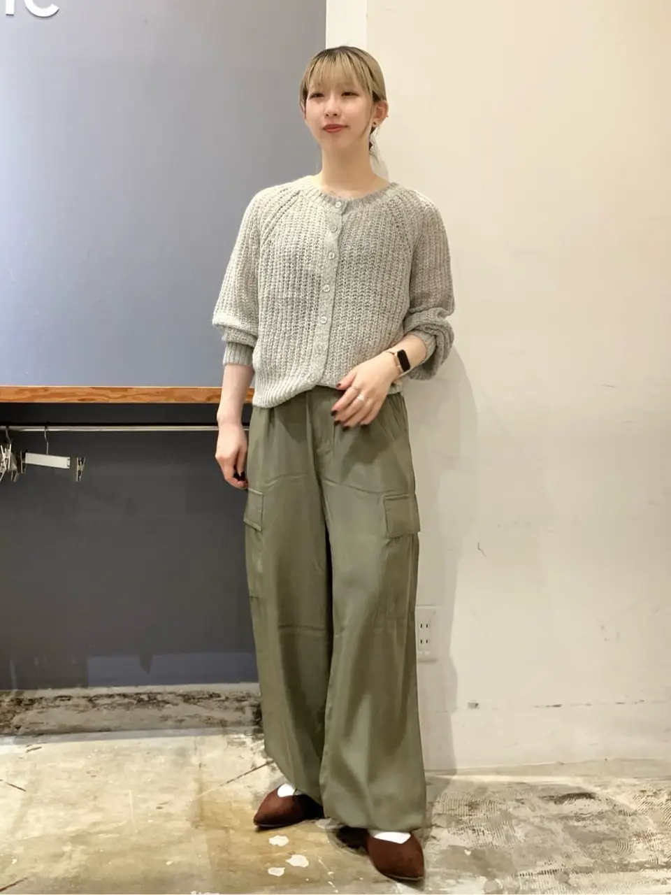 サテンカーゴパンツ/AMERICAN HOLIC（アメリカンホリック）のその他