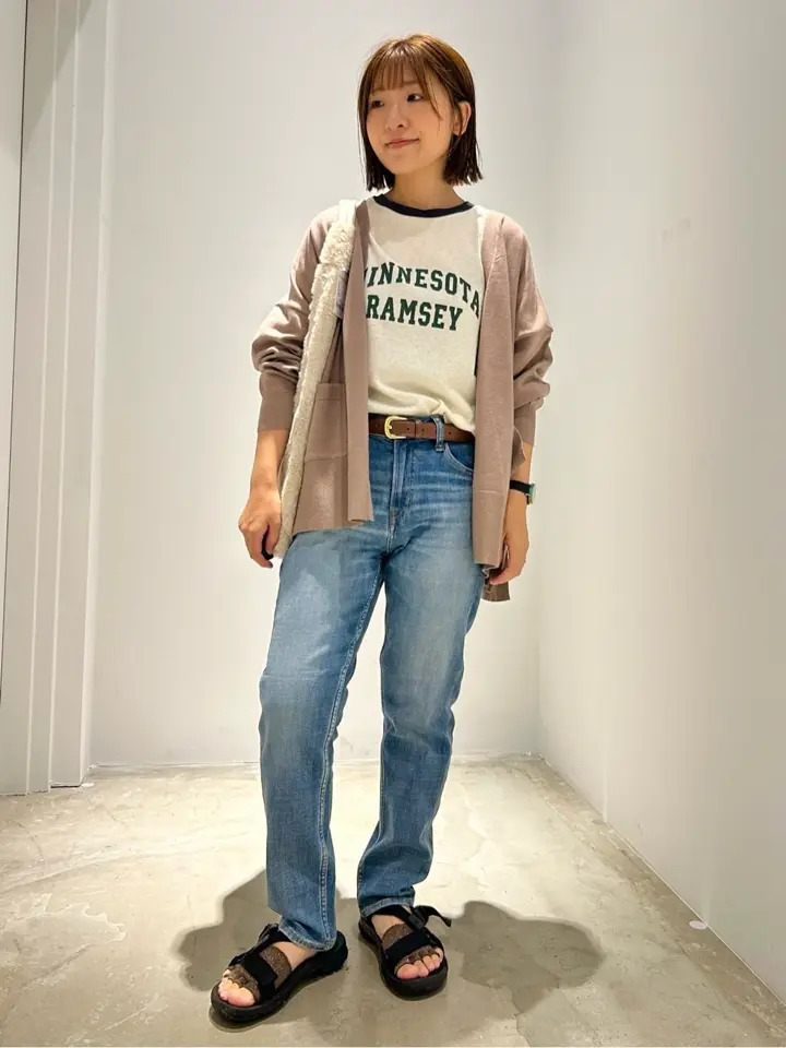 バイパチVネックルーズカーディガン＜静電気軽減＞/AMERICAN HOLIC