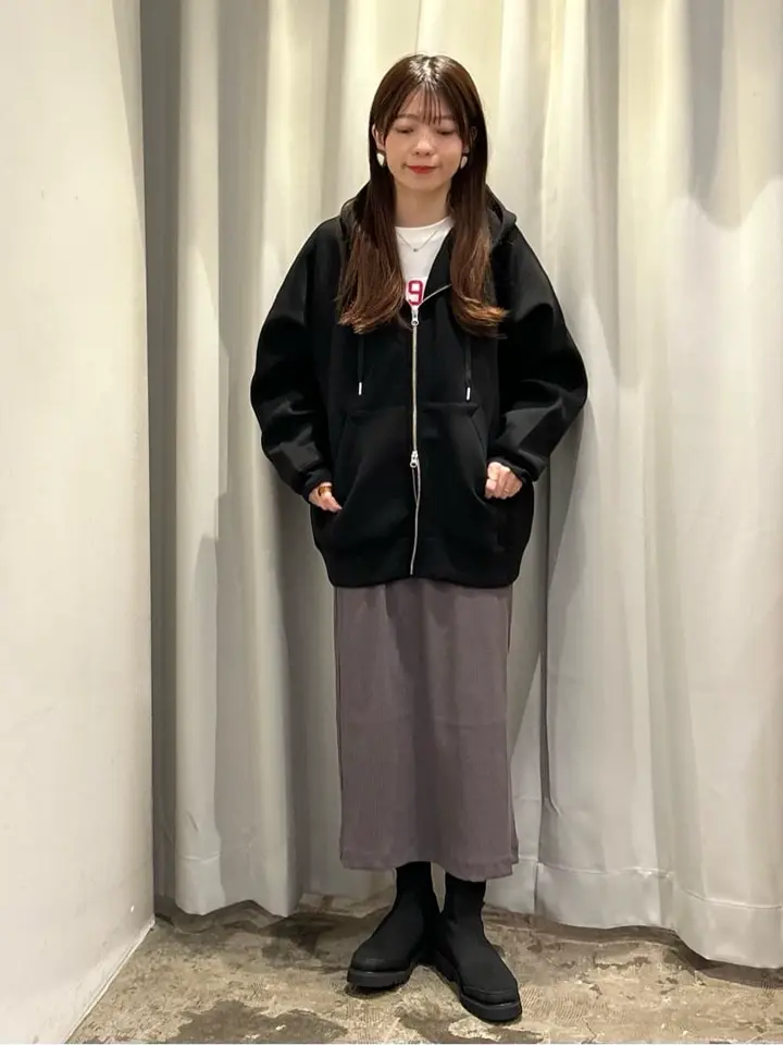 ダンボールポンチZIPパーカー/AMERICAN HOLIC（アメリカン