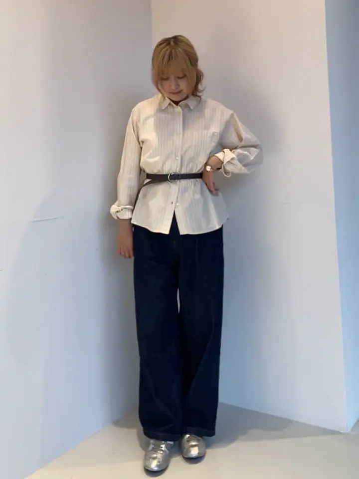 タックワイドデニム/AMERICAN HOLIC（アメリカンホリック）のデニム