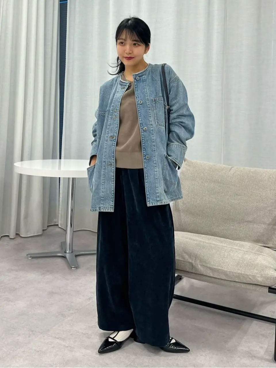 WEB限定】デニムカバーオール/AMERICAN HOLIC（アメリカンホリック）の