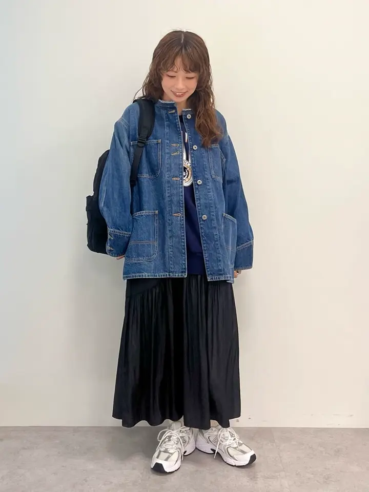 WEB限定】デニムカバーオール/AMERICAN HOLIC(アメリカンホリック)の WEB限定】デニムカバーオール/AMERICAN HOLIC(アメリカンホリック)の