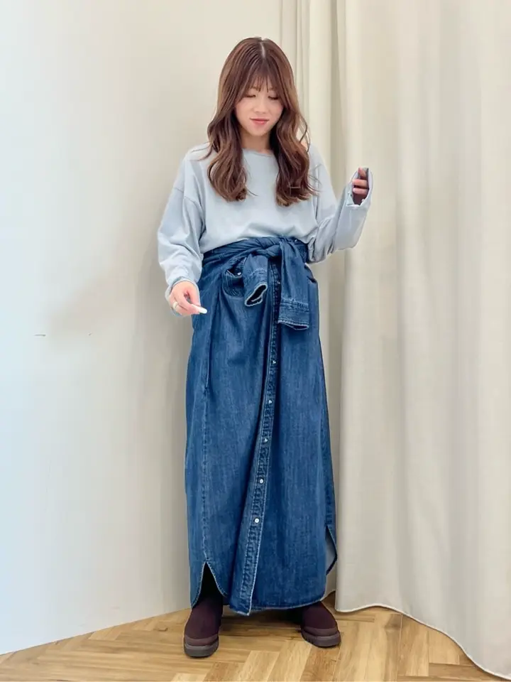 WEB限定】デニムワンピース/AMERICAN HOLIC（アメリカンホリック）の