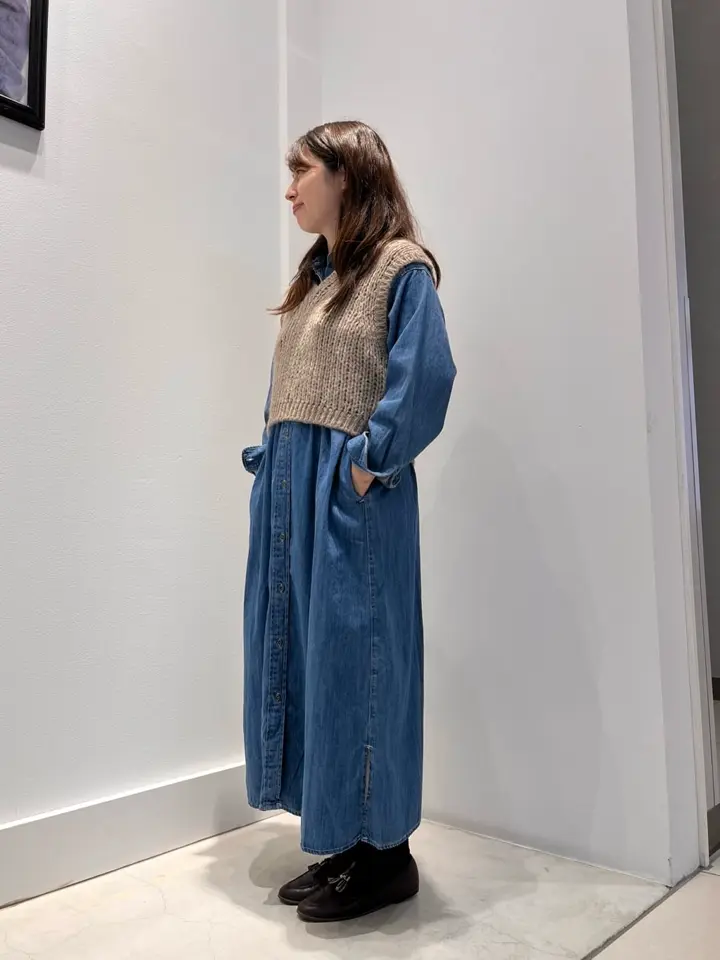 デニムシャツワンピース/AMERICAN HOLIC（アメリカンホリック）の