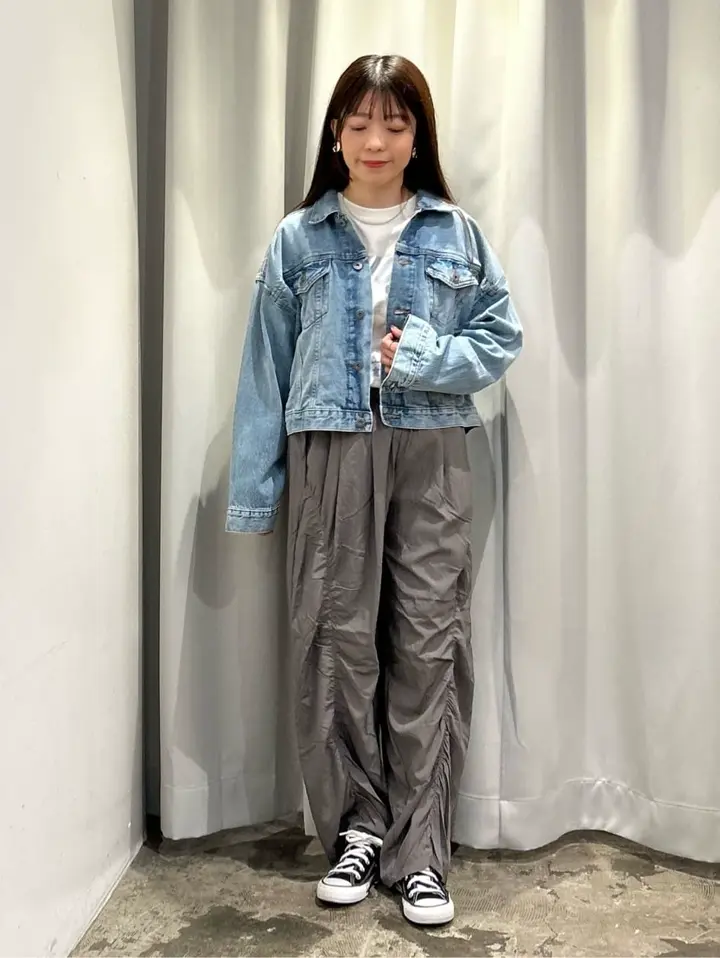 ギャザーバレル風パンツ/AMERICAN HOLIC（アメリカンホリック）の