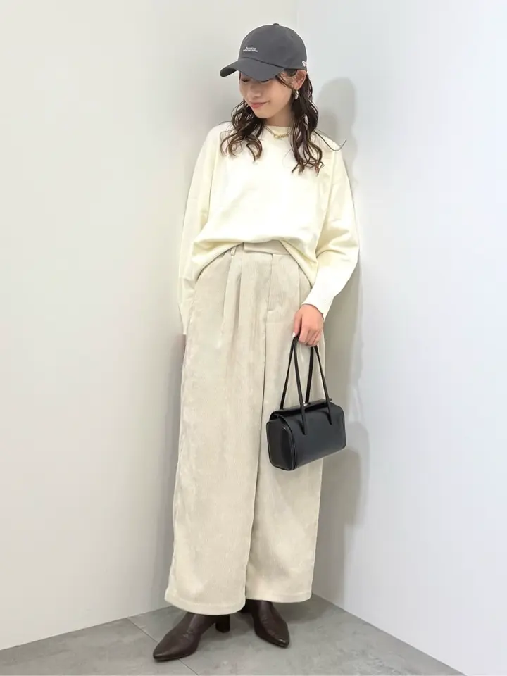 WEB限定】バイパチサイドスリットニットプルオーバー＜静電気軽減
