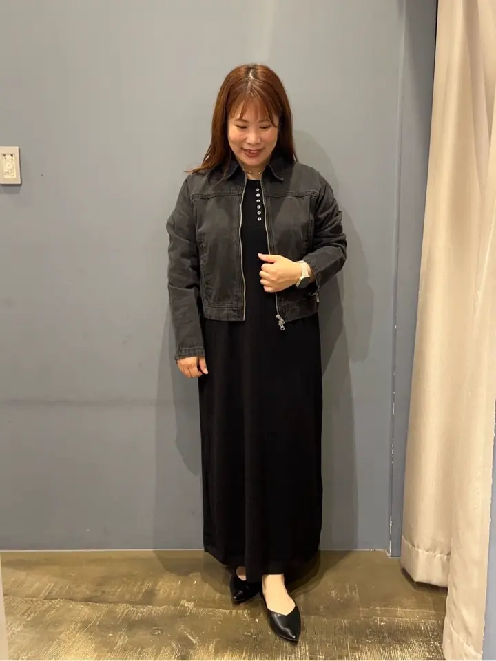 バイパチリブヘンリーニットワンピース＜静電気軽減＞/AMERICAN HOLIC