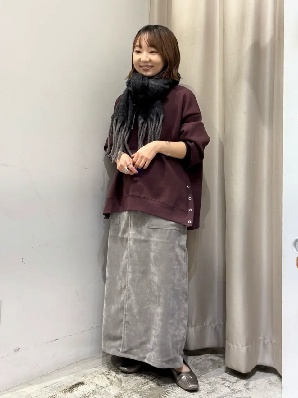 ≪USED≫コーデュロイサイドポケットタイトスカート/AMERICAN HOLIC