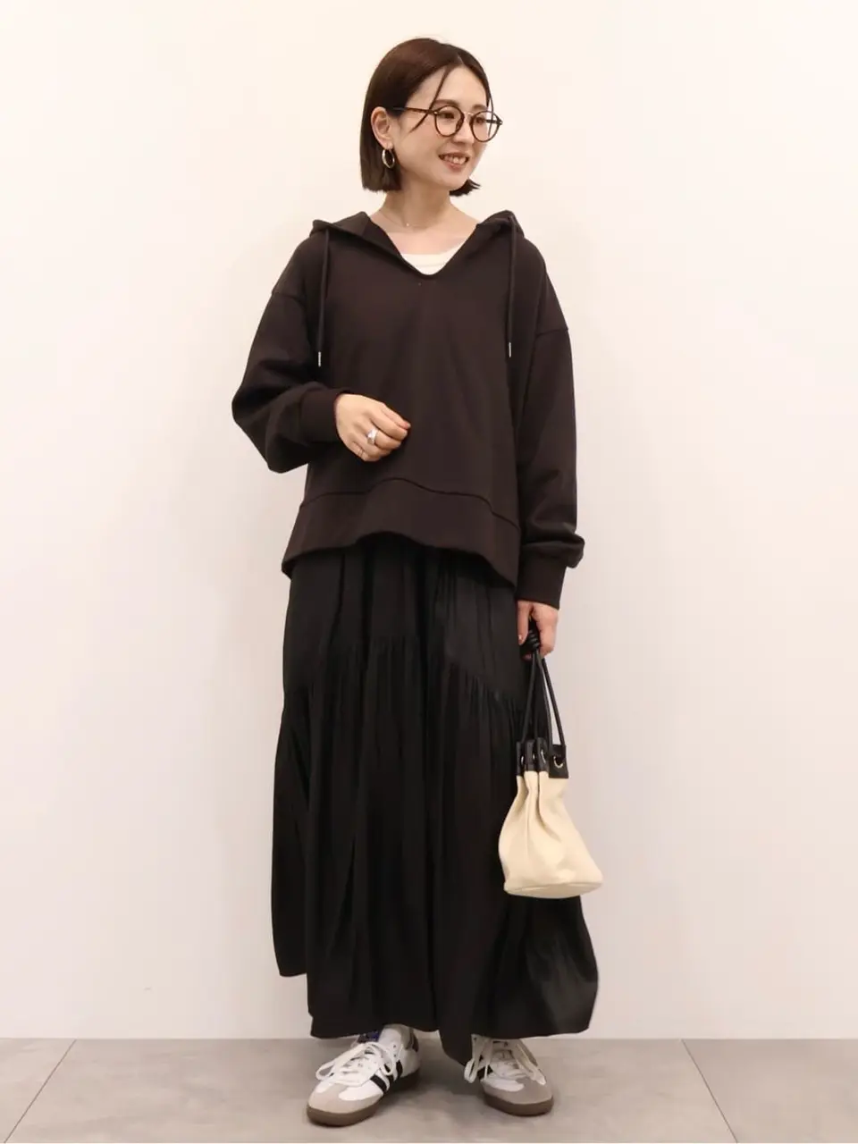 スキッパー裏毛パーカー/AMERICAN HOLIC（アメリカンホリック）の