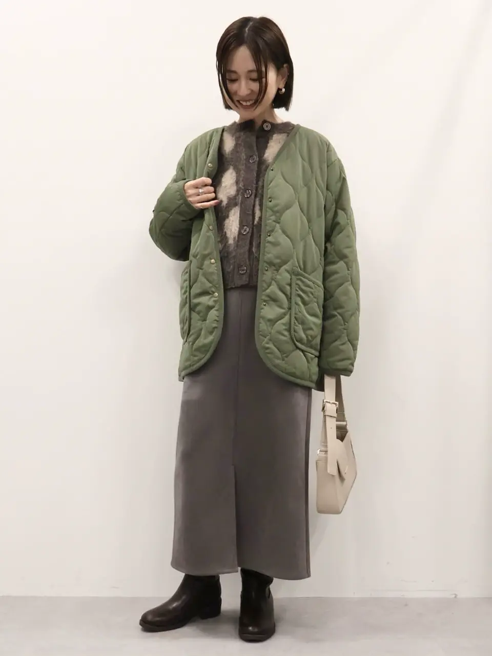 ≪USED≫キルティングブルゾン/AMERICAN HOLIC（アメリカンホリック