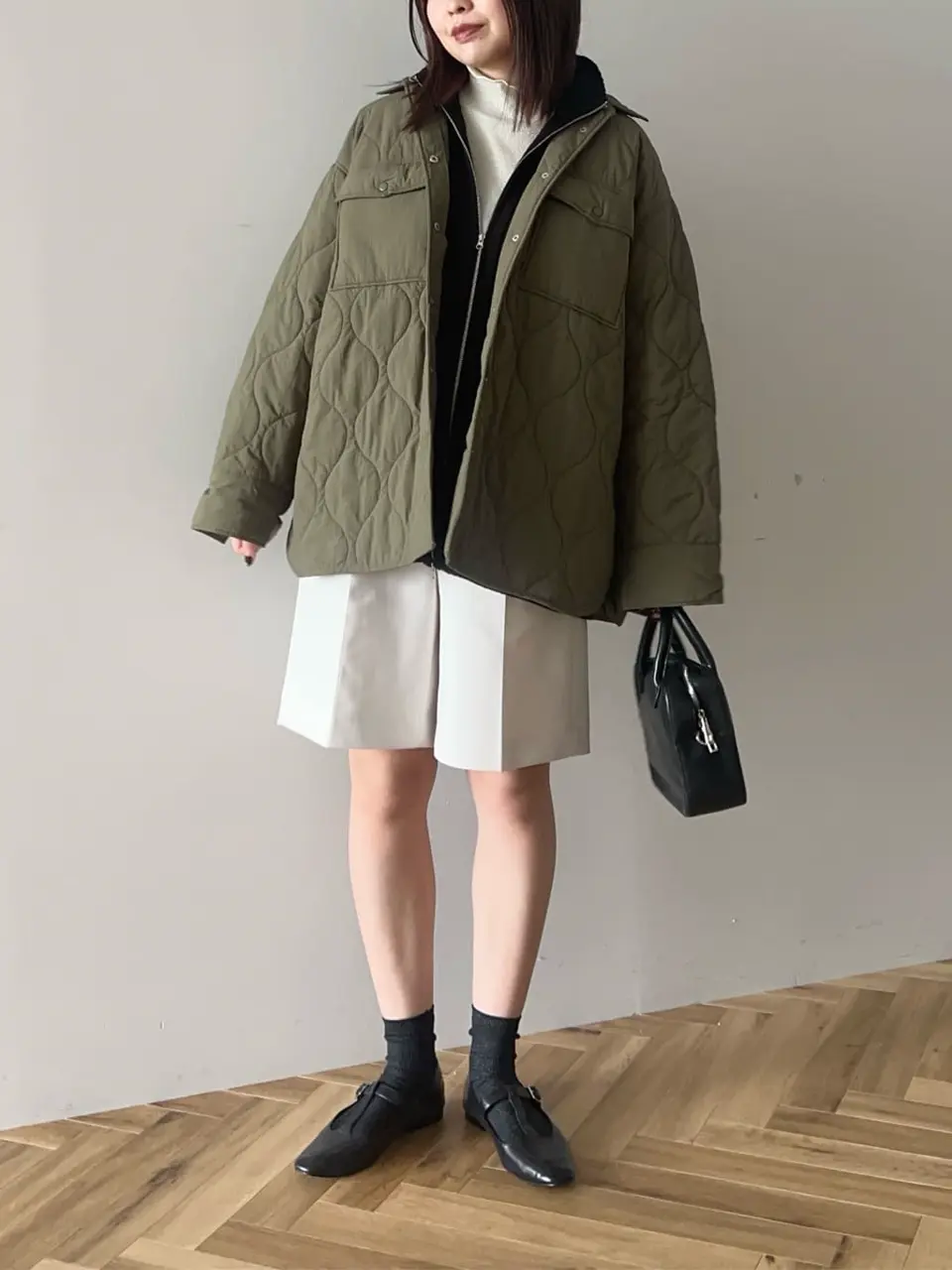 (新品・未使用・タグ付き)quri ベスト フロントジップベスト/AnriettMusée（アンリエットミュゼ）のベスト