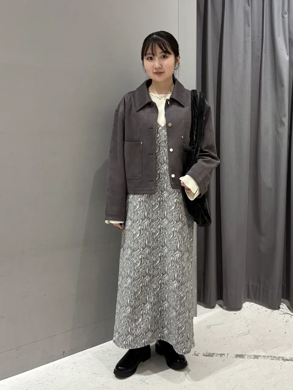 ゼブラ柄キャミワンピース/CRAFT STANDARD BOUTIQUE（クラフト