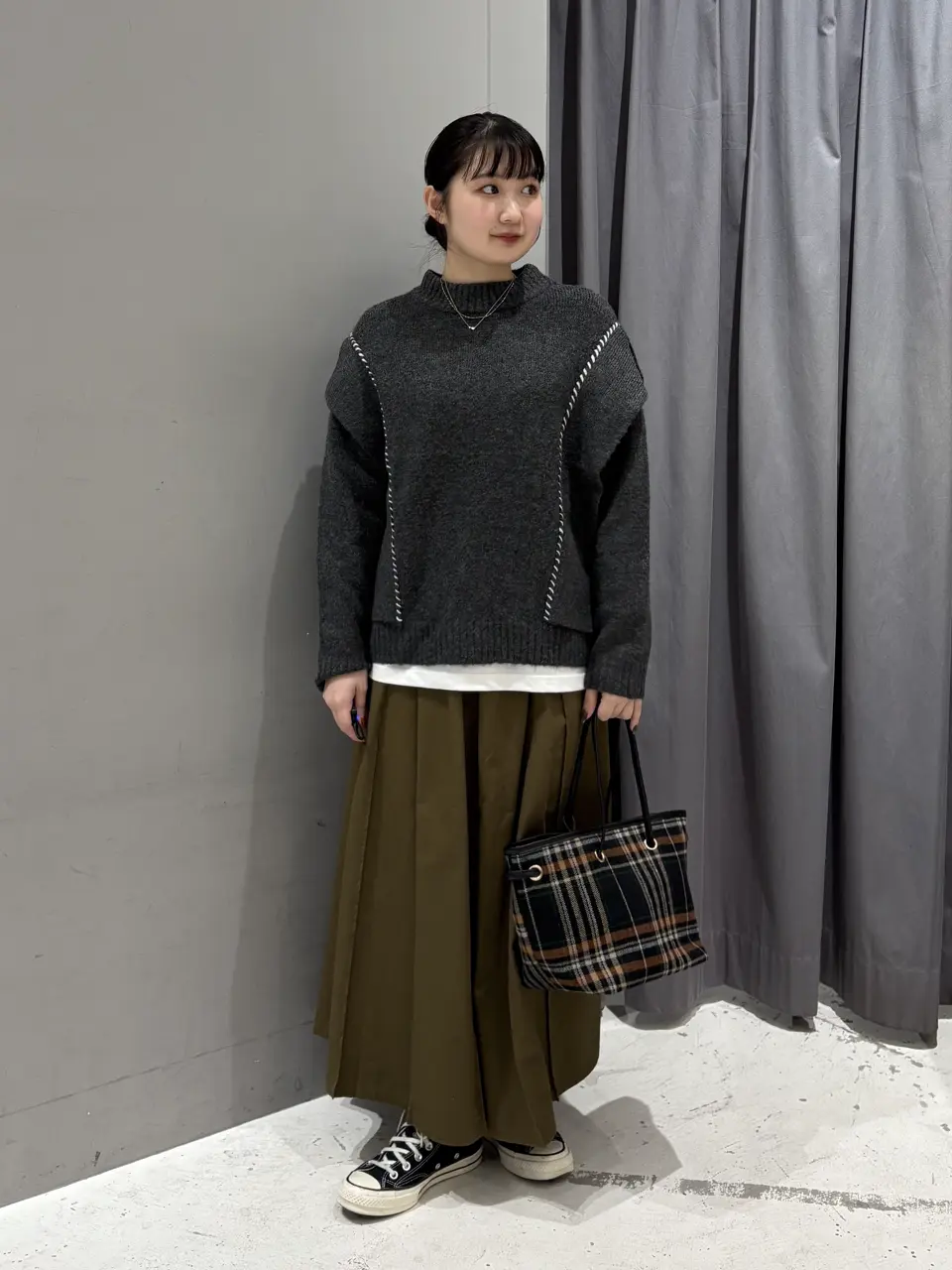 CRAFT STANDARD BOUTIQUE キルティング切替ブラウス F ブ CRAFT STANDARD BOUTIQUE キルティング切替ブラウス F グ