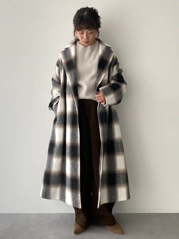 Sacai(サカイ) ニットドッキング シャツ ワンピース レディース sacai