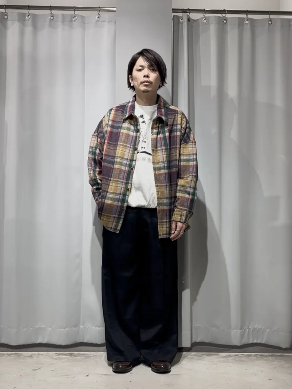 BEVERLY HILLS POLO CLUB/ビバリーヒルズポロクラブ シャギーチェック