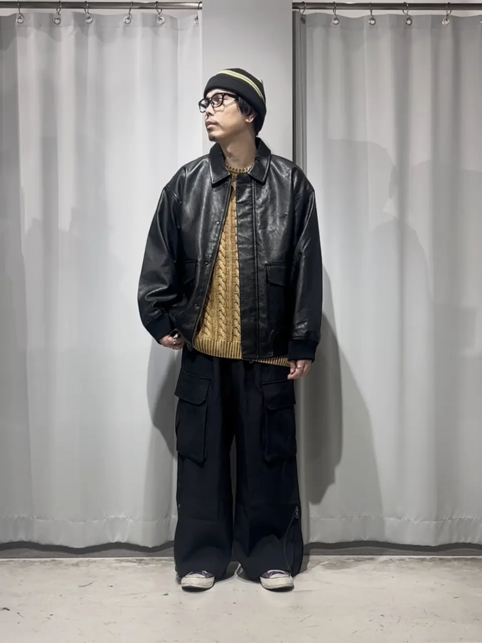 スノーウォッシュケーブルニット/CRAFT STANDARD BOUTIQUE（クラフト