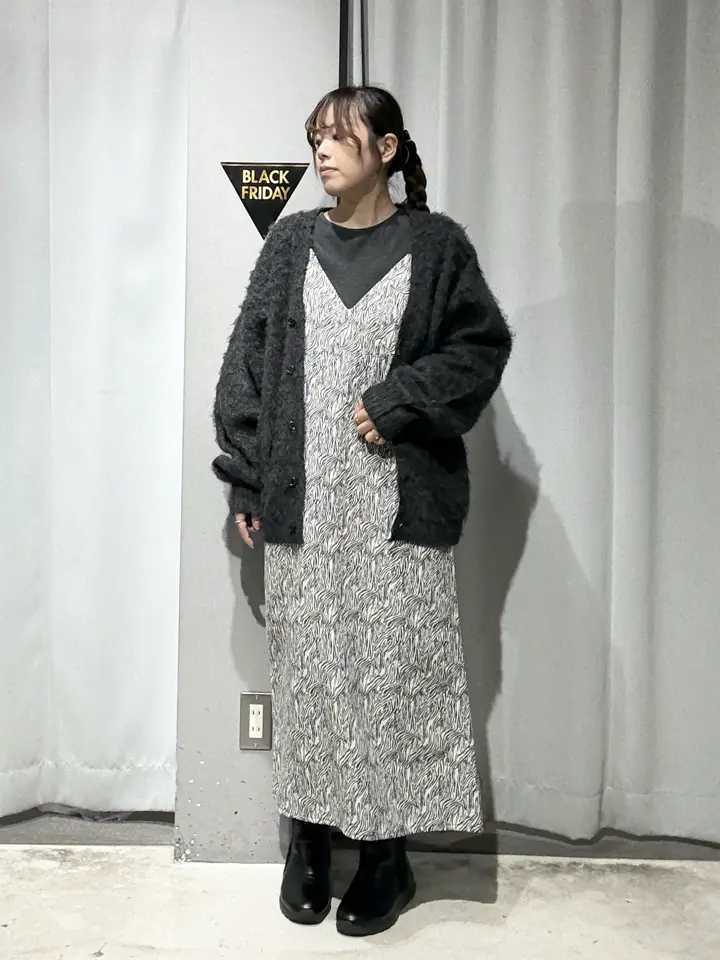 ゼブラ柄キャミワンピース/CRAFT STANDARD BOUTIQUE（クラフト