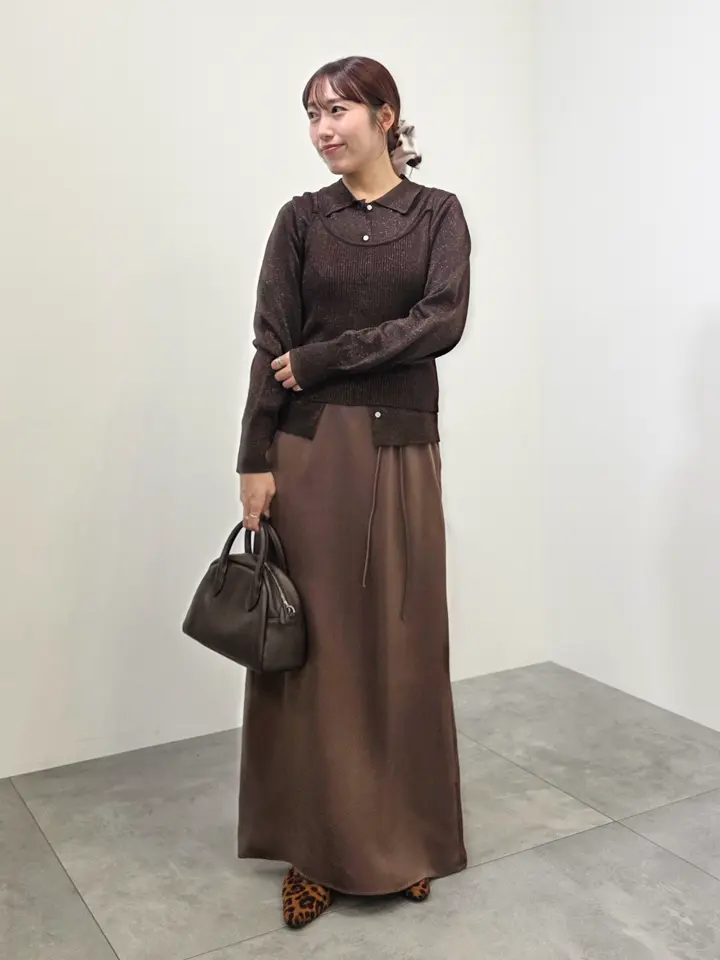 美品♡ エポカ 上品♡ パール装飾♡ ニット アンサンブル ブラック ジャガードニットアンサンブル【ZOZOTOWN限定アイテム】（ニット