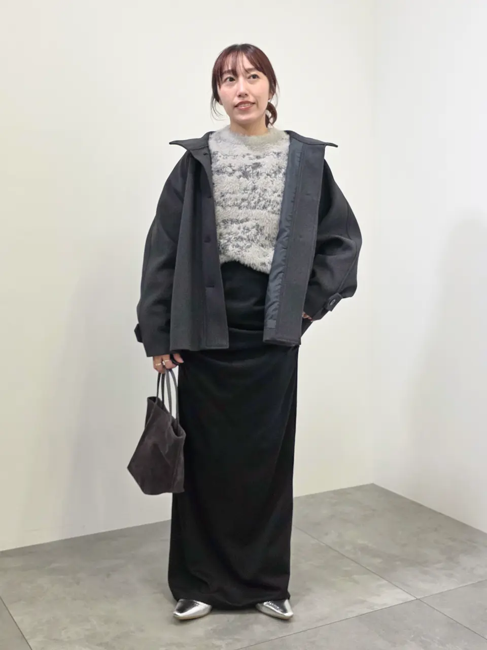 スタンドカラーメルトンショートコート/CRAFT STANDARD BOUTIQUE