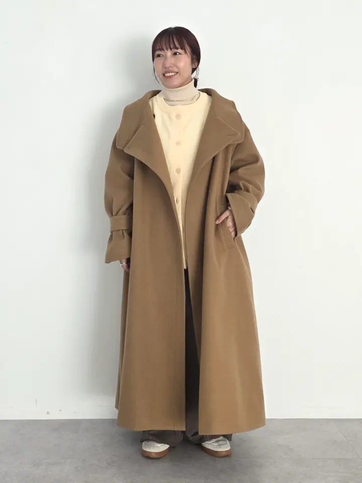 メルトンロングコート/CRAFT STANDARD BOUTIQUE（クラフトスタンダード