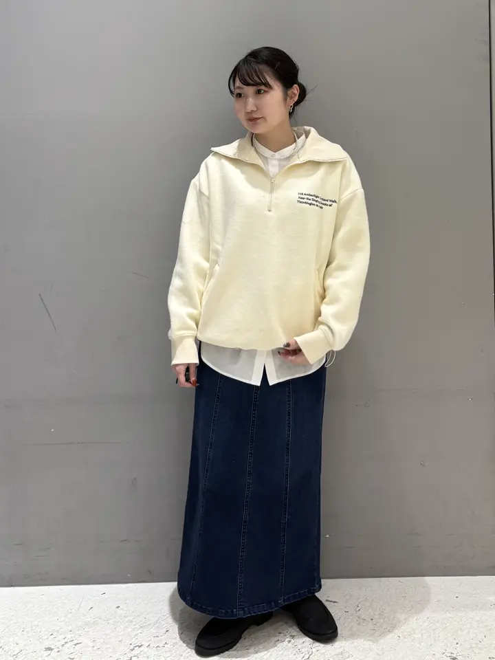 【極美品 近年モデル L】ジャーナルスタンダード　シープスキン　スイングトップ 起毛ハーフジッププルオーバー/CRAFT STANDARD BOUTIQUE（クラフト