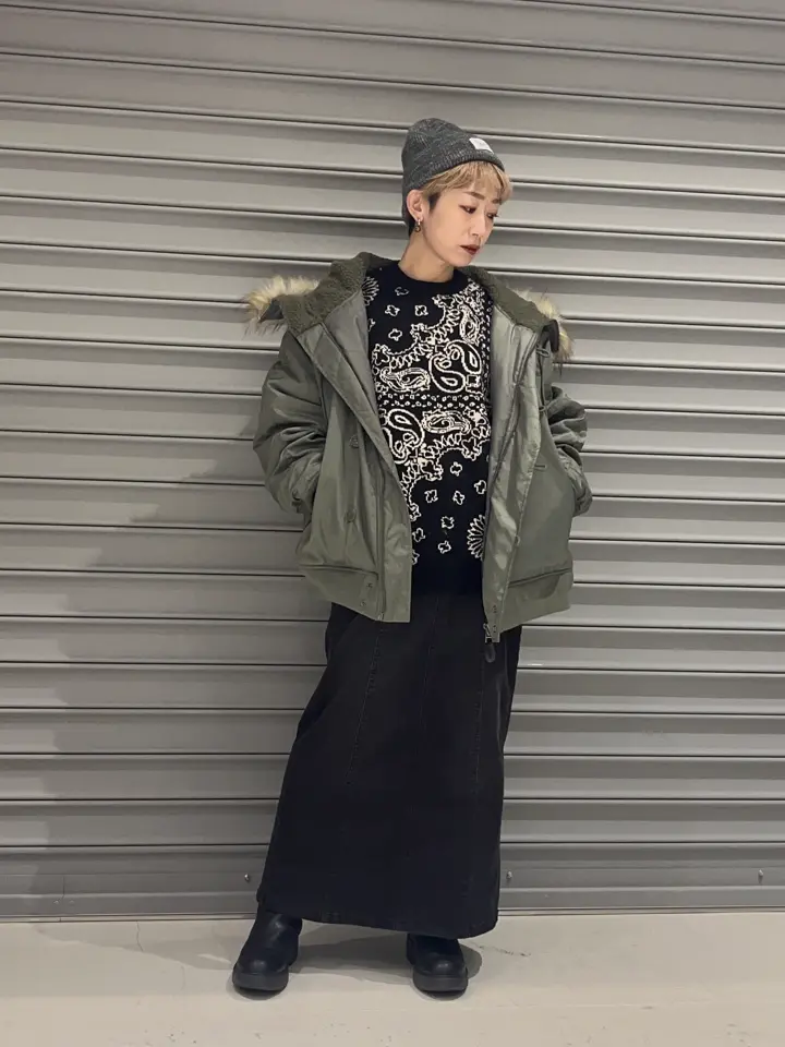 ペイズリー柄ニットプルオーバー/CRAFT STANDARD BOUTIQUE（クラフト