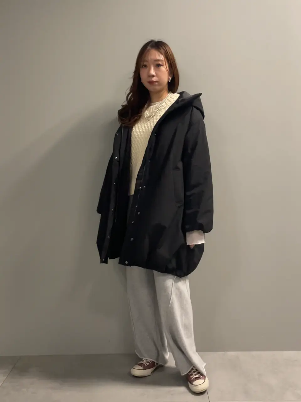 洗える/ローゲージカノコニットプルオーバー/CRAFT STANDARD BOUTIQUE