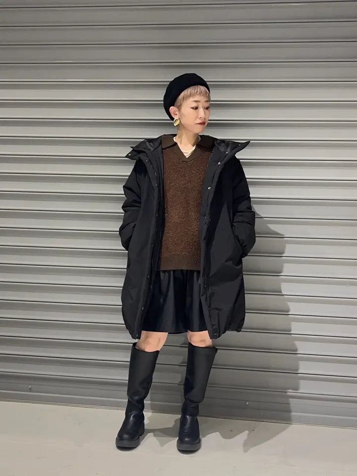 洗える/配色Vネックニットプルオーバー/CRAFT STANDARD BOUTIQUE