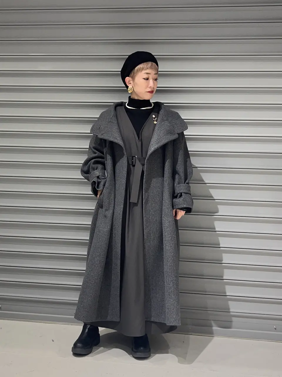 メルトンロングコート/CRAFT STANDARD BOUTIQUE（クラフトスタンダード