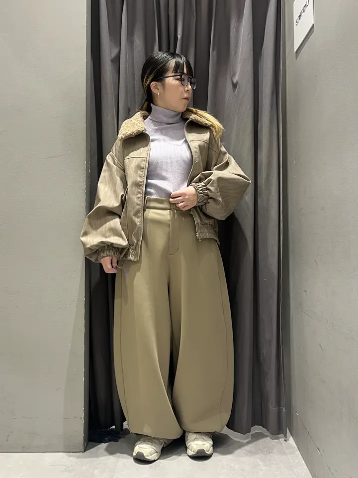 フェイクレザー衿ボアブルゾン/CRAFT STANDARD BOUTIQUE（クラフト