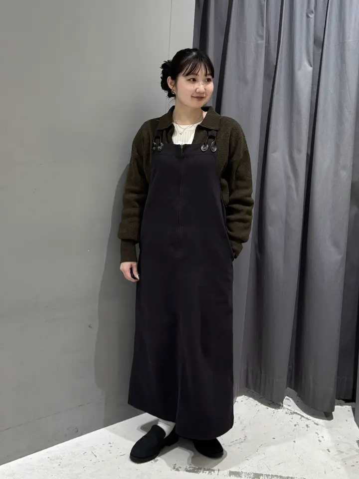フロントジップジャンパースカート/CRAFT STANDARD BOUTIQUE（クラフト