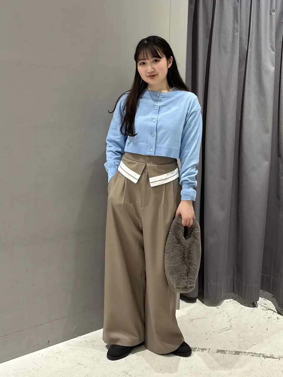 ウエスト折り返しスラックス/CRAFT STANDARD BOUTIQUE（クラフト