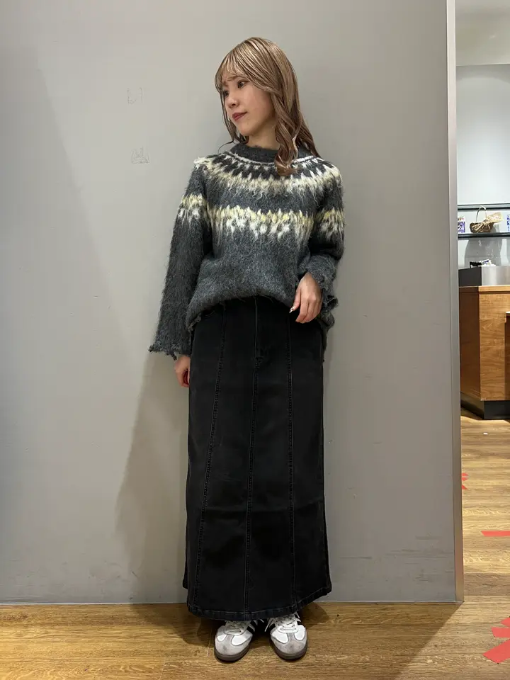 洗える/ノルディック起毛ニットプルオーバー/CRAFT STANDARD BOUTIQUE