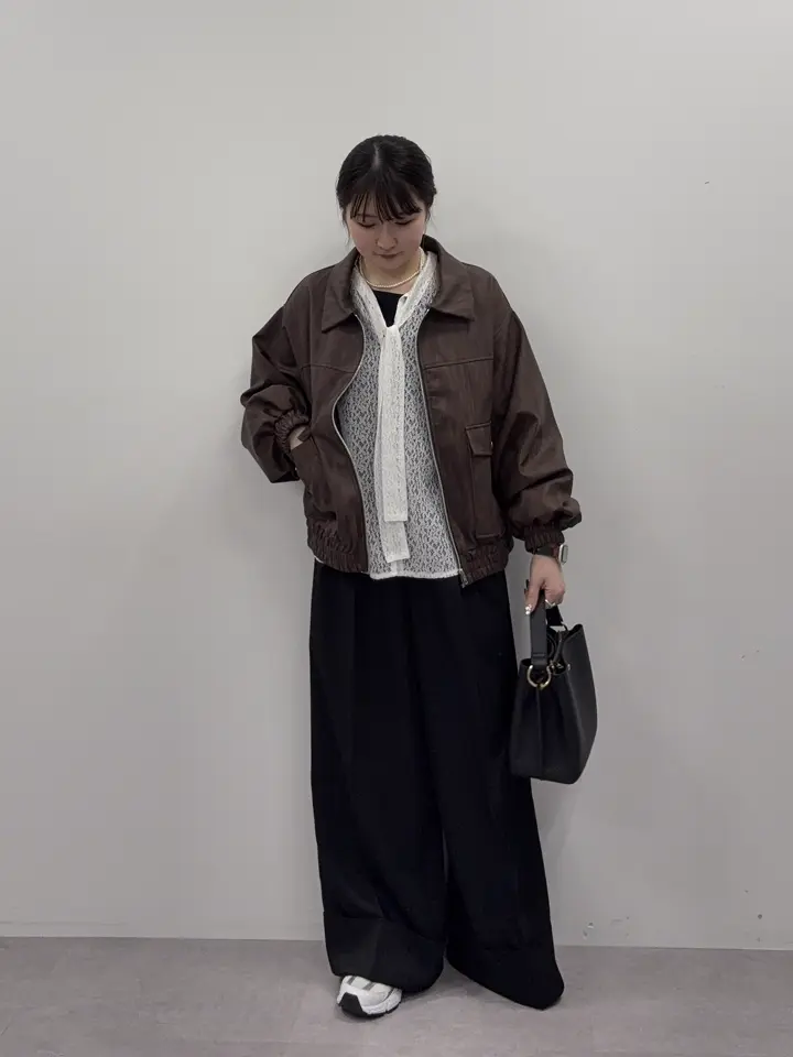 フェイクレザー衿ボアブルゾン/CRAFT STANDARD BOUTIQUE（クラフト