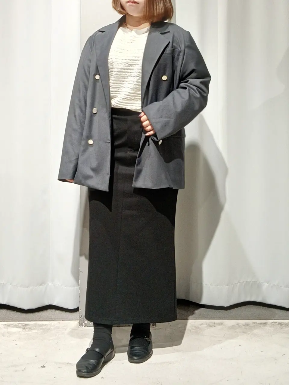 T.Tshohei takamiyaレザー巻きスカート ifsixwasnine sakishimatokyo スカート ヴィンテージ風 フェイクレザーフロント