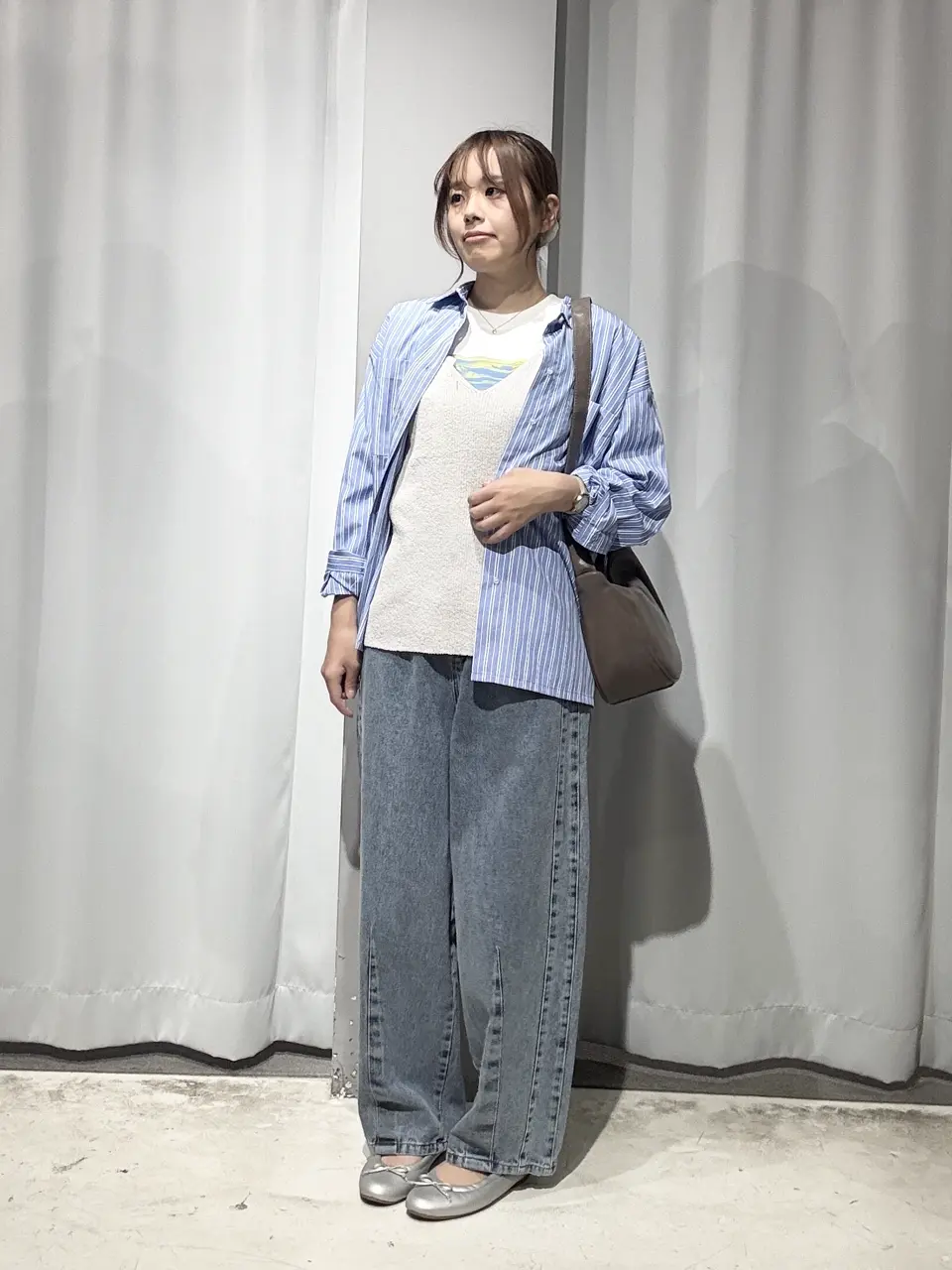 カーブデニムパンツ/CRAFT STANDARD BOUTIQUE（クラフトスタンダード