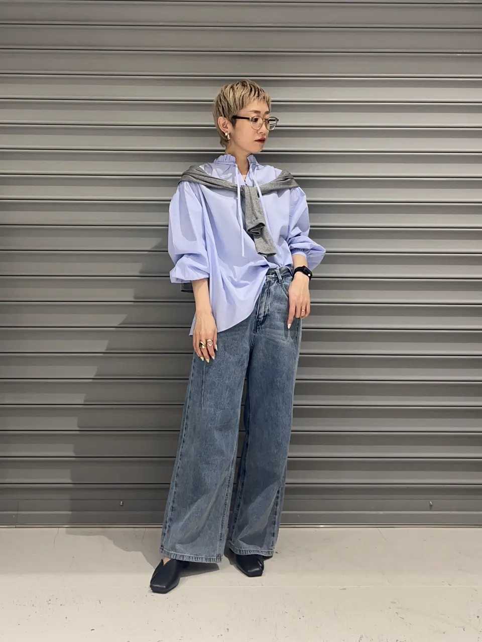 ストレートワイドデニムパンツ/CRAFT STANDARD BOUTIQUE（クラフト