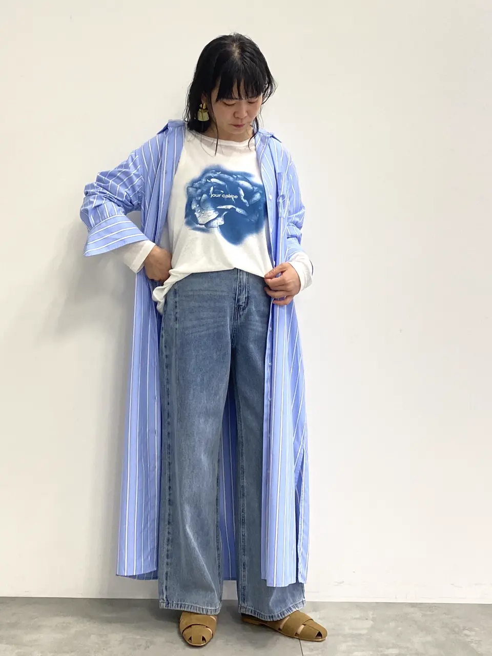 ストライプシャツワンピース/CRAFT STANDARD BOUTIQUE（クラフト