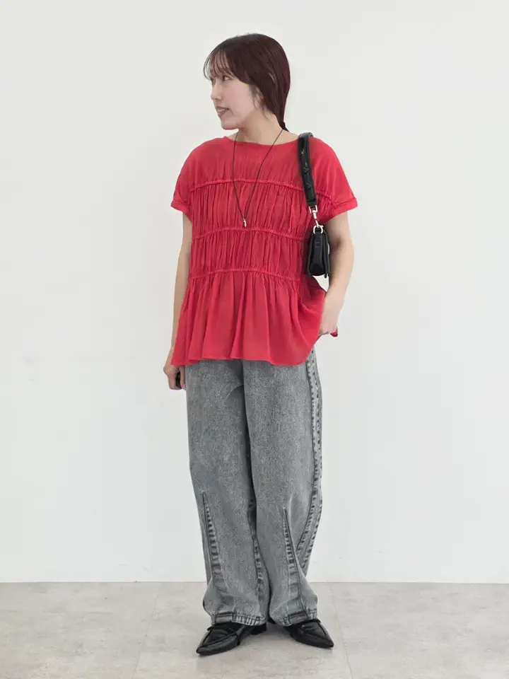 カーブデニムパンツ/CRAFT STANDARD BOUTIQUE（クラフトスタンダード 