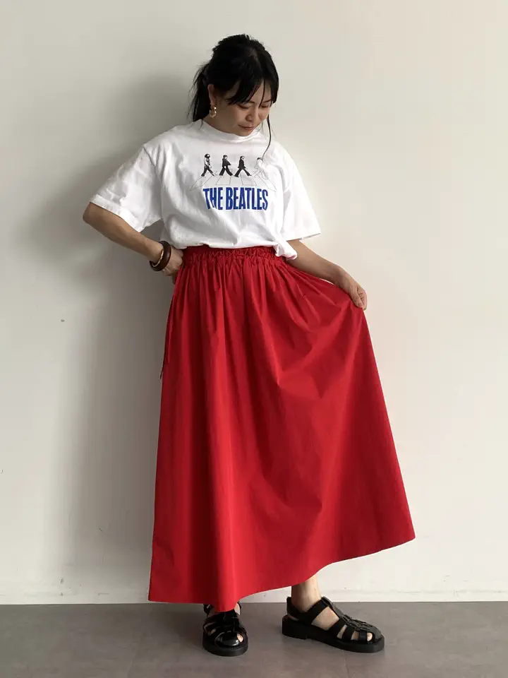 撥水 ドロストギャザースカート/CRAFT STANDARD BOUTIQUE（クラフト
