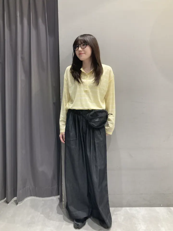 シアーボーダーヘンリーネックロンT/CRAFT STANDARD BOUTIQUE