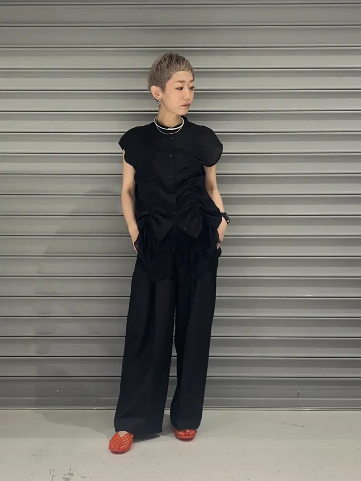 フェイクレイヤードワイドスラックス/CRAFT STANDARD BOUTIQUE